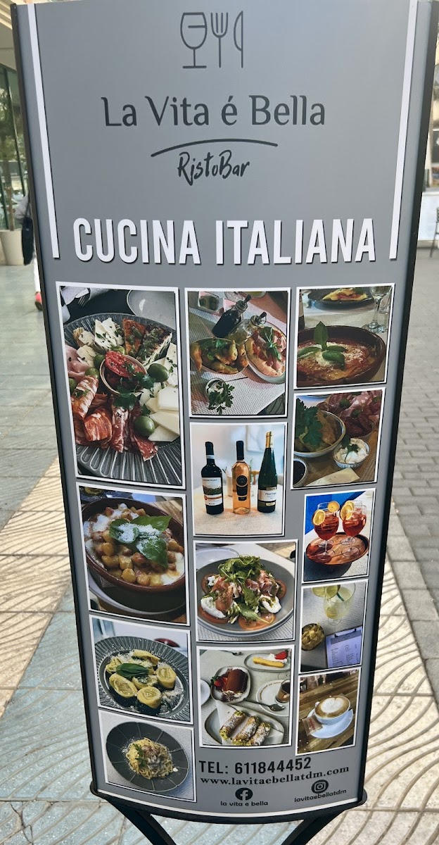 Menu La Vita É Bella-1